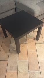 Tavolini Lack IKEA nero, largo 55x55cm