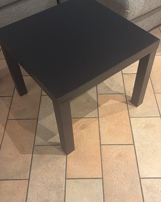Tavolini Lack IKEA nero, largo 55x55cm