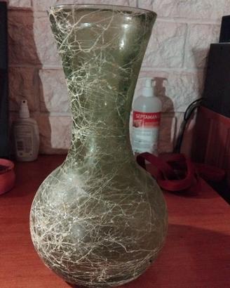 Vaso verde filigrana