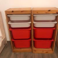 2 trofast ikea legno