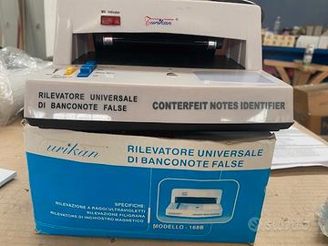 Rilevatore universale di banconote false