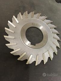 Fresa a disco per metallo profilo denti diritto