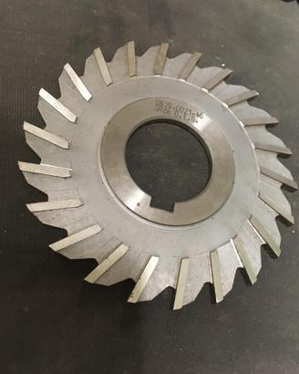 Fresa a disco per metallo profilo denti diritto