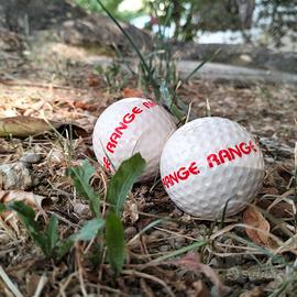 Set di 2 palline da golf bianche Range