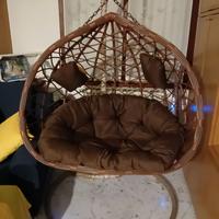 Poltrona sospesa doppia