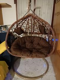 Poltrona sospesa doppia