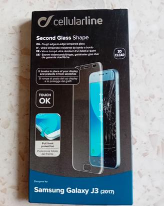Pellicola vetro temperato per Samsung Galaxy J3