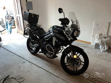 Triumph Tiger 800XRX MATT BLACK