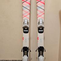 sci ragazzo /a 130  cm decathlon + bastoncini