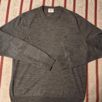 Maglione lana Cerruti 1881 taglia L grigio 