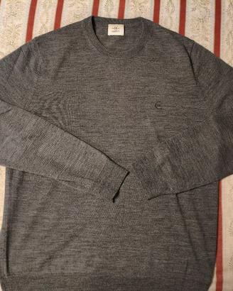 Maglione lana Cerruti 1881 taglia L grigio 