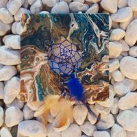 Quadro acchiappasogni fatto a mano