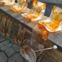 accessori bagno vetro murano