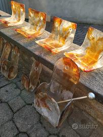 accessori bagno vetro murano