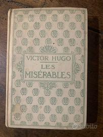 Antico libro in francese-  Les Miserables