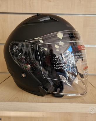 SENA Casco Jet OUTSTAR - Black - Bluetooth