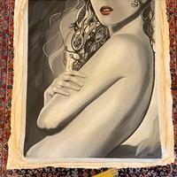 Dipinto bianco e nero