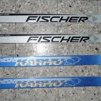 Sci fondo Fischer SC e Karhu Snowfox con attacchi