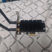 scheda wi-fi tp-link due antenne