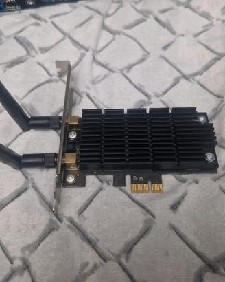 scheda wi-fi tp-link due antenne