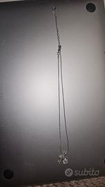 collana Swarovski originale chiave e lucchetto 