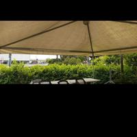 gazebi ferro zincato  6 x 6