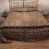 copriletto  trapunta leopardata