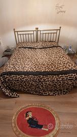 copriletto  trapunta leopardata