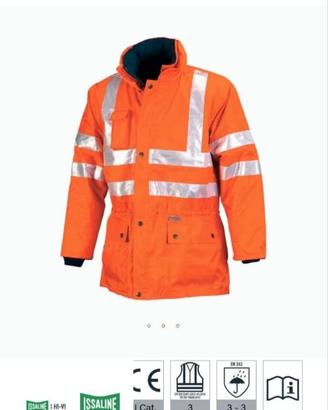 Giacca da lavoro Alta Visibilita triplo uso NUOVA