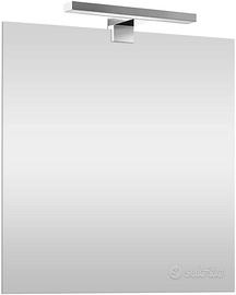 Inbagno Specchio LED 60x80 cm con Lampada Reversib