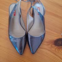 Ballerine color bronzo lucido Bata