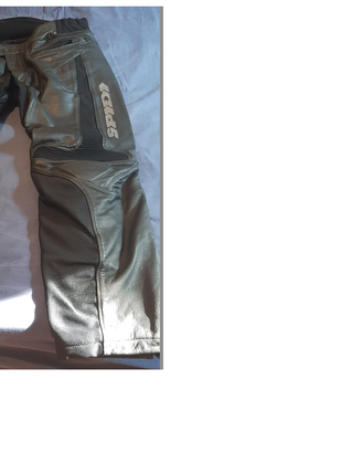 pantaloni  pelle moto SPIDI taglia 54