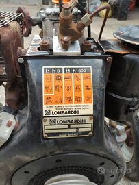 Motopompa Lombardini 18 C v
