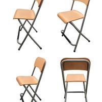 Set di sgabelli cucina/bar pieghevoli 