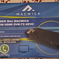 Decoder nuovo in confezione originale 