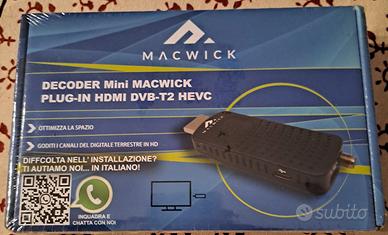 Decoder nuovo in confezione originale 