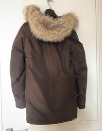 Woolrich artic parka marrone uomo tg XXS