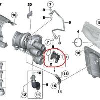 Valvola Turbina Mini Cooper S Cooper Works 8636606