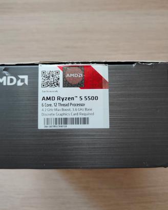 Ryzen 5 5500 + dissipatore