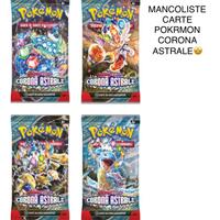 Completo mancoliste Pokemon CORONA ASTRALE