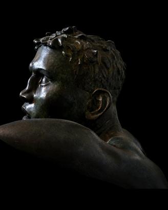 grande Busto di bronzo fine 1800 