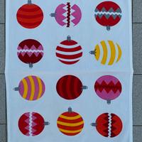 Due Strofinacci Palle di Natale Casa in Montagna