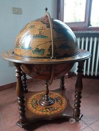 mappamondo bar vintage 