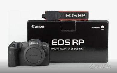 Canon EOSR RP nuova zero scatti