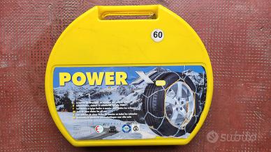Catene da neve auto POWER X 60 - 9 mm - nuove