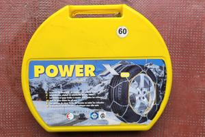 Catene da neve auto POWER X 60 - 9 mm - nuove
