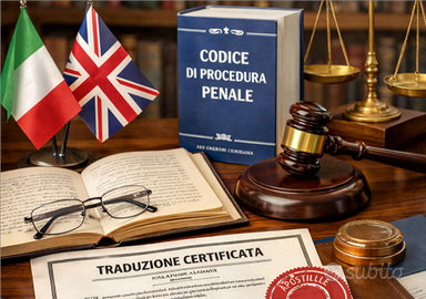Traduttore autorizzato Tribunale Ordinario di Roma