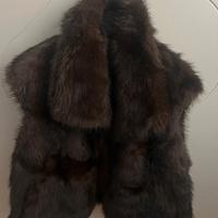 Eco pelliccia smanicata