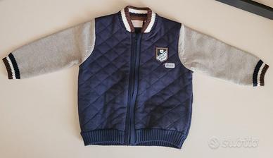 Felpa con zip Chicco bimbo usata