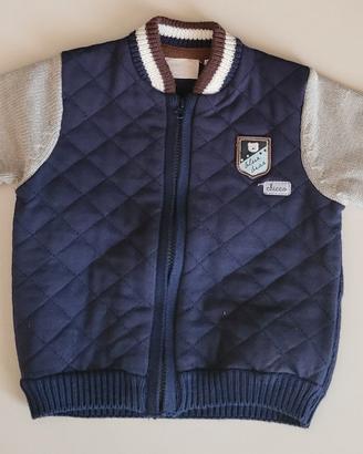 Felpa con zip Chicco bimbo usata